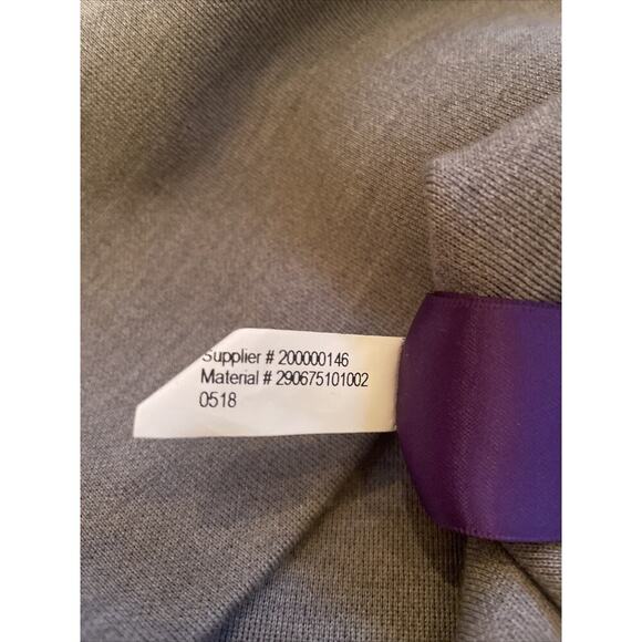 Ralph Lauren Purple Label Merino Wool Sleeveless Turtleneck Midi Dress M Gray - Picture 6 of 8